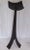 Brutalist Vintage Brutalist German Candlestick in Black Wrought Iron, 1970s For Sale - Image 3 of 5