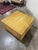 Boho Coastal Wicker Glass Top Cube Coffee Table For Sale - Image 10 of 10
