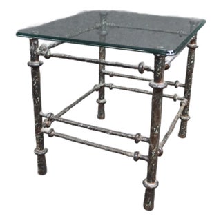 Bronze Twig Side Table For Sale