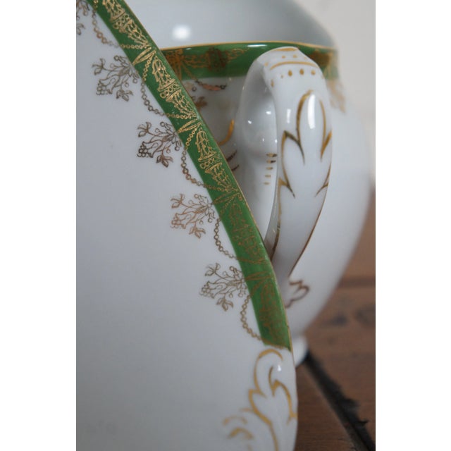 Antique Adolf Persch Ap Austria 18 Piece China Demitasse Tea, Coffee, Dessert & Casserole Set For Sale - Image 11 of 12