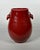 Large red porcelain vase "Oxblood" - Qing dynasty, China. 19th century For Sale