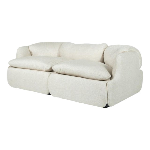 Confidential Sofa by Alberto Rosselli for Saporiti, Italy, 1970s For Sale