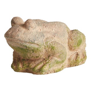 Weathered Garden Frog For Sale