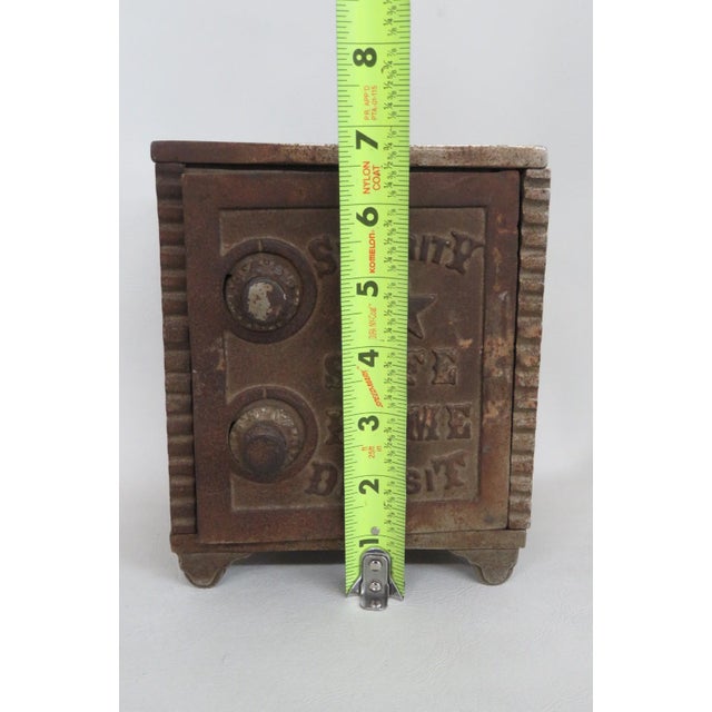 Security Safe Home Deposit Cast Iron Combination Lock Coin Piggy Bank 4734b For Sale - Image 14 of 18