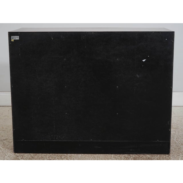 Butler Mahogany 4 Drawer Decorator Chest W. Shell Front Drawers For Sale - Image 16 of 18