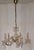5-Light Chandelier with Cut Glass Pendants from Honsel, 1990s, in Very Good conditions. Designed 1990 to 1999 This piece...