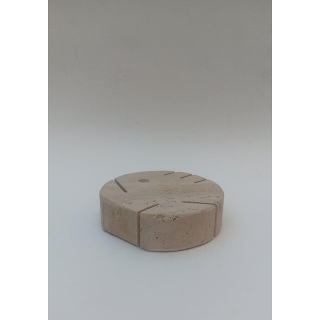Italian Travertine Fish from Fratelli Mannelli, 1970s, in Very Good conditions. Designed 1970 to 1979 I have official...