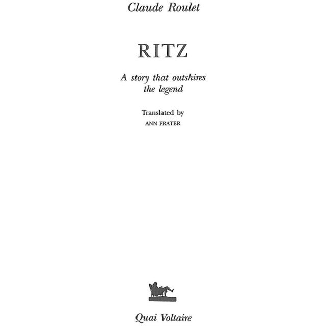 ROULET, Claude [107] pp. Quai Voltaire 1998 8 3/4" x 5 1/2"