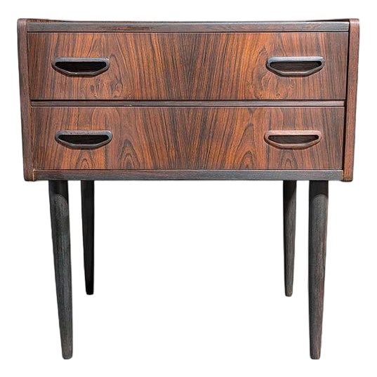 1950s Rosewood Nightstand For Sale