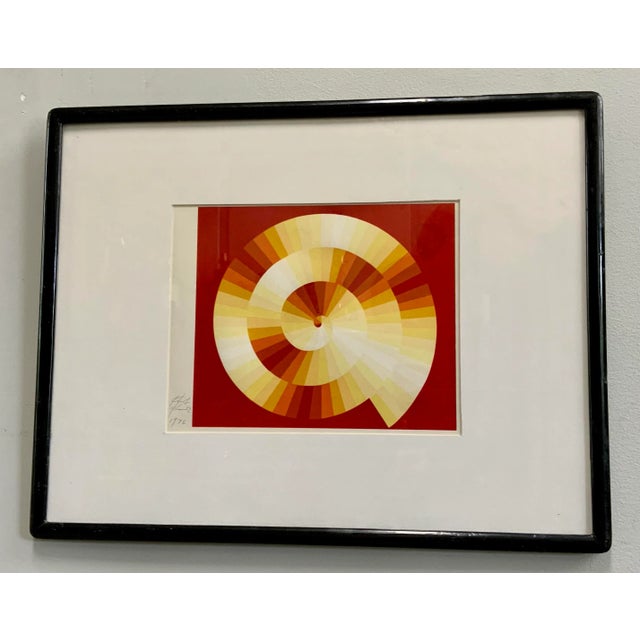 Vintage Abstract Serigraph Print by Kurt Kranz For Sale - Image 10 of 10