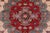 1990s Boho Chic Super Kazak Blue/Red Wool Rug - 8'9'' X 12'4'' For Sale - Image 5 of 10