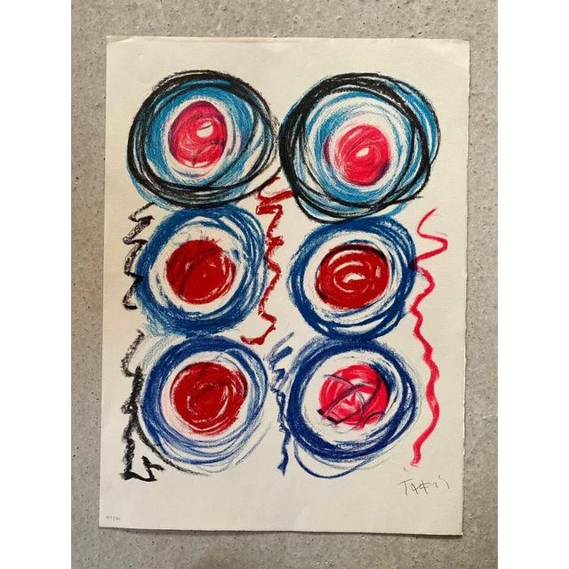 Vassilakis Takis, Signals, 1989, Lithograph on Arches Vellum Paper For Sale - Image 7 of 7