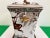 1950s Porcelain Monkeys Jar Lamp & Shade For Sale - Image 13 of 18
