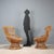 A pair of iconic 'Margherita' armchairs, winners of the gold medal at the 9th Triennale. Designed by Franco Albini, they...