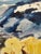 Thelma Corbin Moody Blue Mountains c. 1960's Gouache on Arches Paper 19 1/4" x 24 3/4", Unframed Unsigned Excellent...