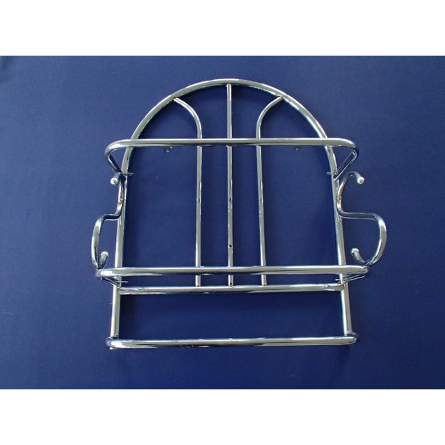 Art Deco Bathroom Towel Rack, 1930s For Sale - Image 6 of 7