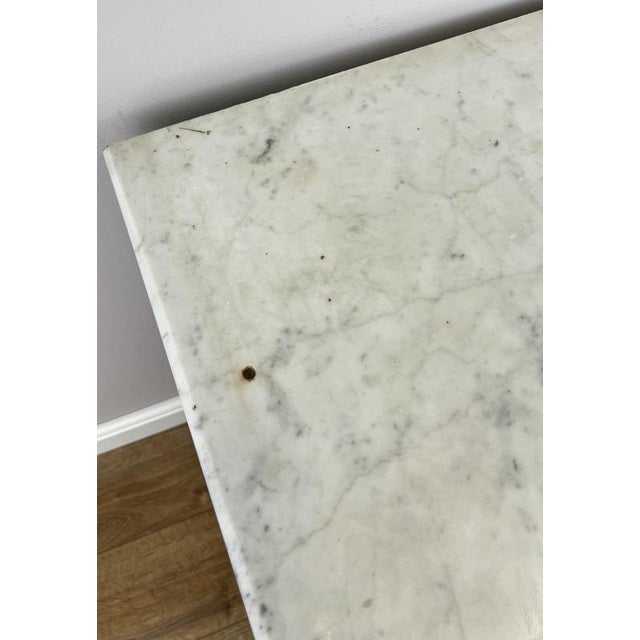 Antique French Oak Marble Top Chest of Drawers For Sale - Image 15 of 16