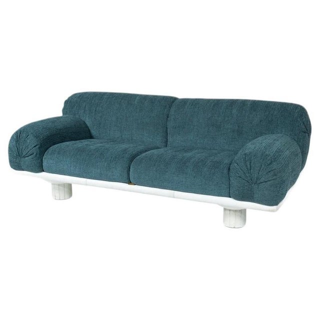 Sofa by Carlo Bartoli for Rossi di Albizzate, 1980s For Sale - Image 12 of 12
