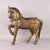 Horse Sculpture, Wood, Brass and Copper Sheet Metal For Sale - Image 10 of 11