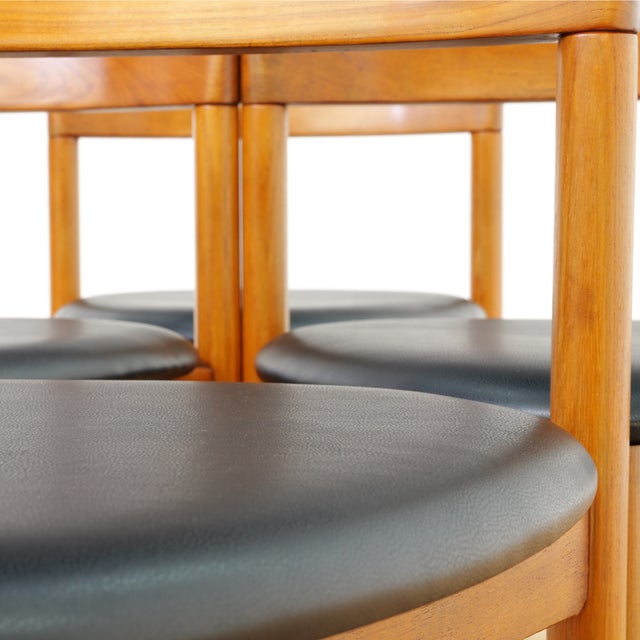 1960s Roundette Dining Table and Chairs by Hans Olsen for Frem Rojle For Sale - Image 11 of 16