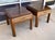 Mid-Century Modern Pair of 1970s Thomasville Mystique Chinoiserie Burl-Top End Tables For Sale - Image 3 of 10
