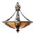 French Renaissance Revival Iron and Mica Pendant For Sale