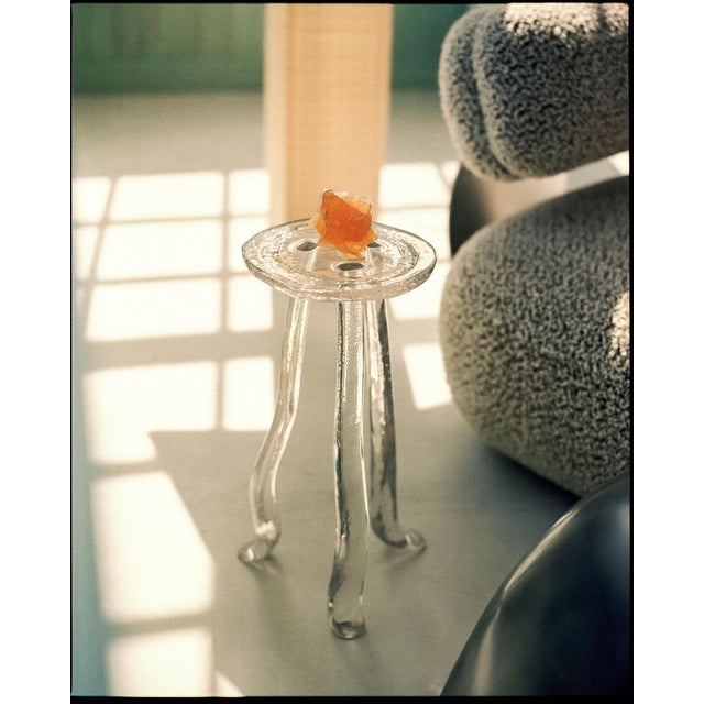 Sunburst Lung 1.0 Side Table in Hand Molded Resin by Szymon Keller For Sale - Image 4 of 18