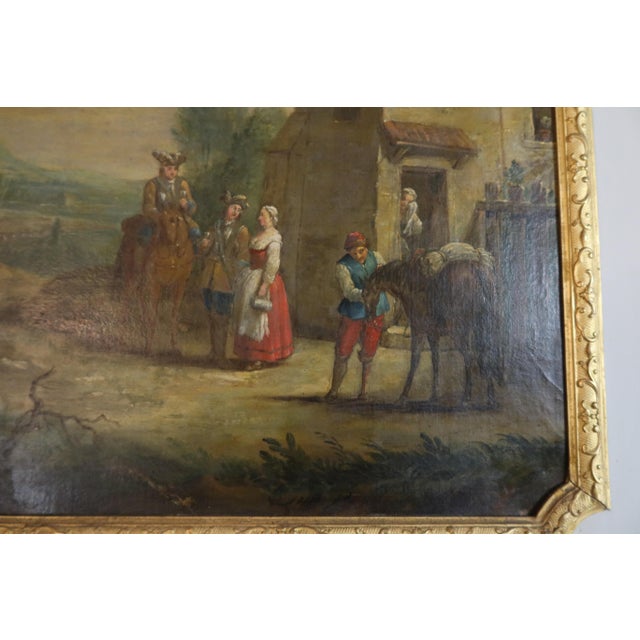 19th Century Trumeau Mirror For Sale - Image 5 of 12