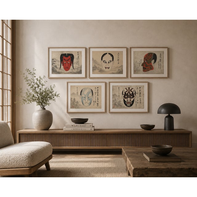 Introduce an exceptional comprehensive masterwork of traditional Japanese Edo period heritage and dramatic theatrical...