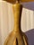 Olive Mid-Century Modern Textured Pottery Lamp For Sale - Image 8 of 13