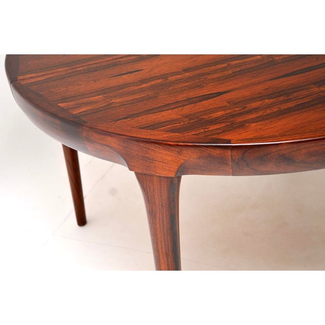 Wood Vintage Danish Dining Table by Ib Kofod Larsen, 1960 For Sale - Image 7 of 13