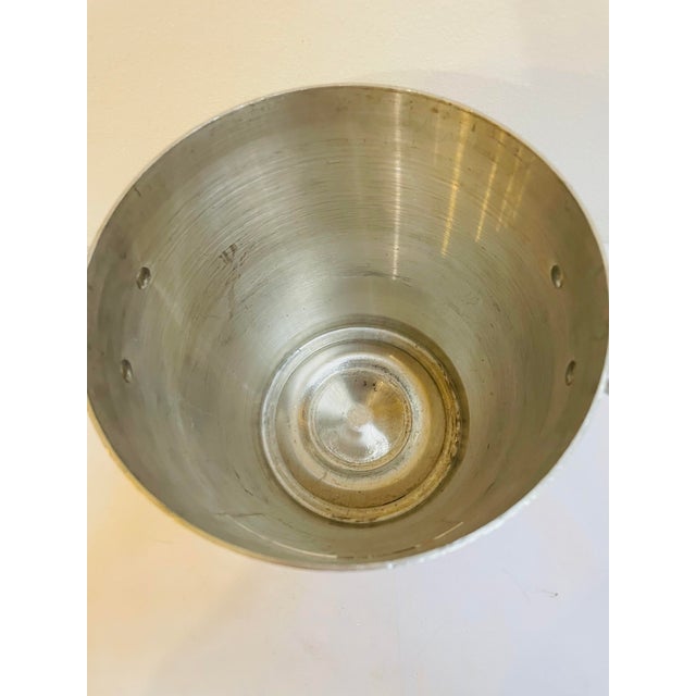 Mid-Century Modern French Aluminum Champagne Cooler from Bricoute Et Cie, France, 1960s For Sale - Image 3 of 7