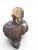 Roman Emperor Bust, 20th Century, Polychrome Marblle For Sale - Image 13 of 14