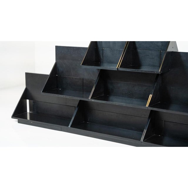 Double-sided Bookcase "Uno sull'altro" by Ugo La Pietra, 1968