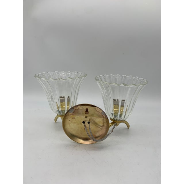 1960s Wall Lamps from Seguso Vetri Darte, 1960s, Set of 2 For Sale - Image 5 of 7