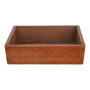 Colonial Teak Spice Basket