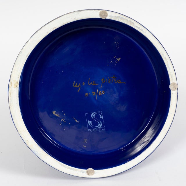 1990s Ceramic Vase by Ugo La Pietra for Superego Editions, 1990 For Sale - Image 5 of 6