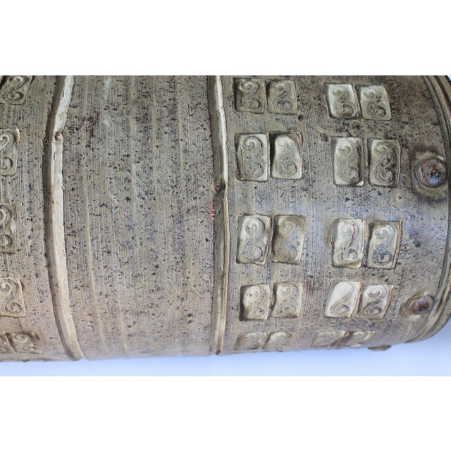Mid 20th Century Mid-Century Studio Art Pottery Umbrella Stand For Sale - Image 5 of 8