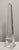 Large Vintage French Crystal Glass Obelisk For Sale - Image 10 of 12