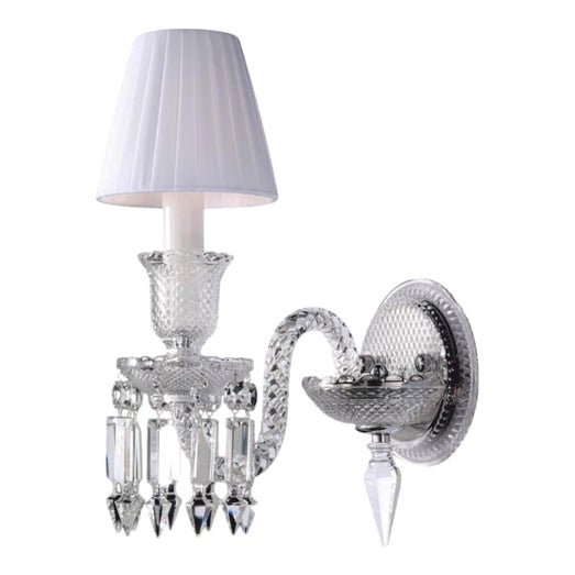 Collection Regina Wall Lamp in Metal and Crystal by Jago For Sale
