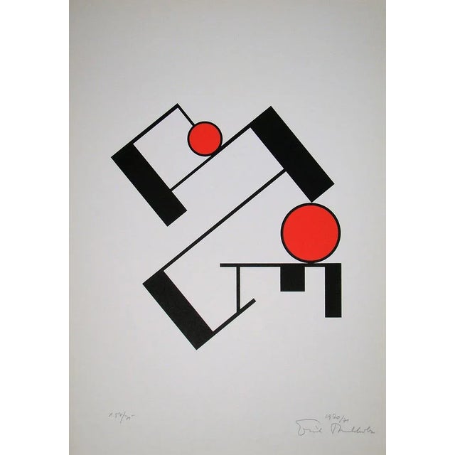 Composition Screen Print by Erich Buchholz, 1920 For Sale - Image 12 of 12