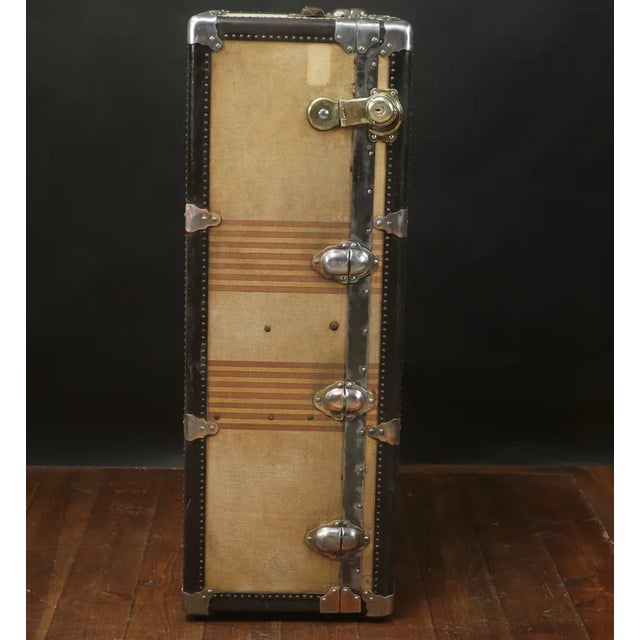 Travel Wardrobe with Storage Drawers, 1920s For Sale - Image 12 of 13