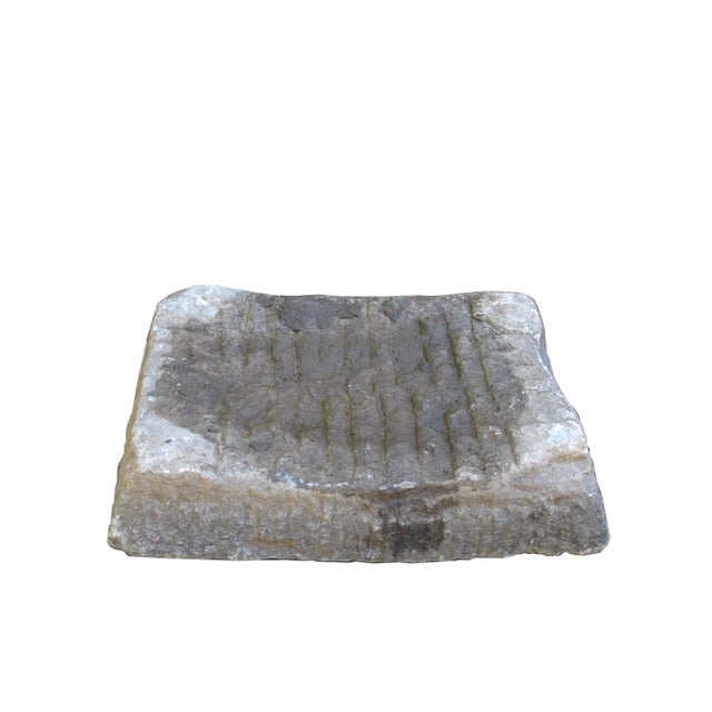 Hand carved from one piece of the stone and then chiseled by the locals from the villages in the northern part of China,...