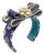 Chanel CC Camellia Vintage Silk Necktie Cuff Bracelet For Sale