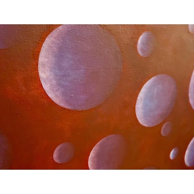 2000 - 2009 Paul Brach, Spheres Blue Bolero Pop Art Abstract Oil Painting New York School For Sale - Image 5 of 13