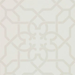 Sanderson Mawton Wallpaper in Dove/Stone For Sale