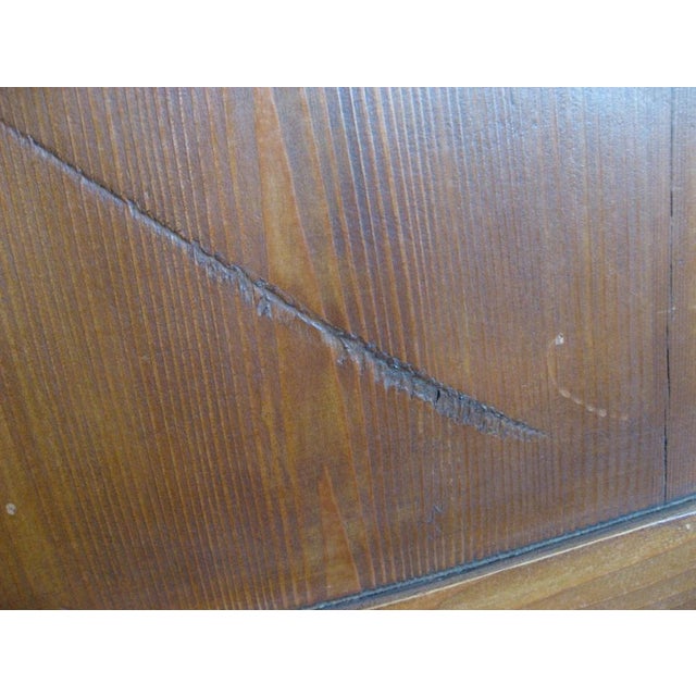 Antique Corner Cabinet in Fir, 1890s For Sale - Image 5 of 18