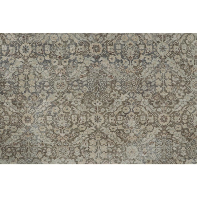 Traditional Rug & Kilim’s Persian-Inspired Rug, Floral Patterns in Brown and Gray Tones For Sale - Image 3 of 7