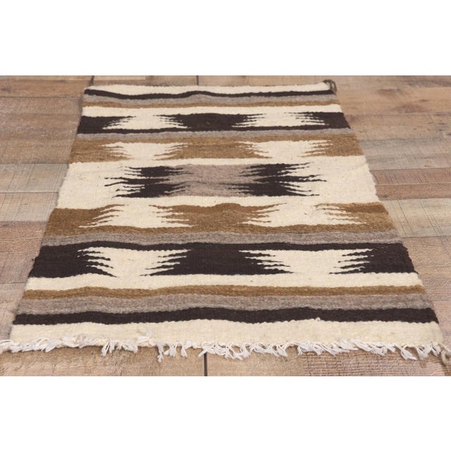 Textile Mid 20th Century Vintage Ganado Navajo Style Rug, 01'07 X 02'11 For Sale - Image 7 of 9