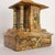 Triptych Clock in Yellow Marble and Gilded Bronze, Set of 3 For Sale - Image 12 of 16
